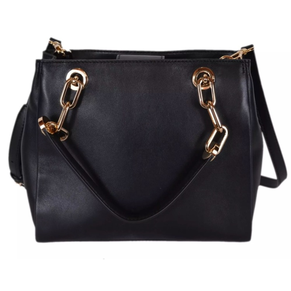 SOLD⛔️Authentic Michael Kors ruffled leather satch - Picture 6 of 8